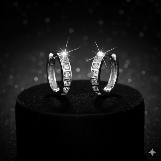 Huitan Classic Design Women Hoop Earrings